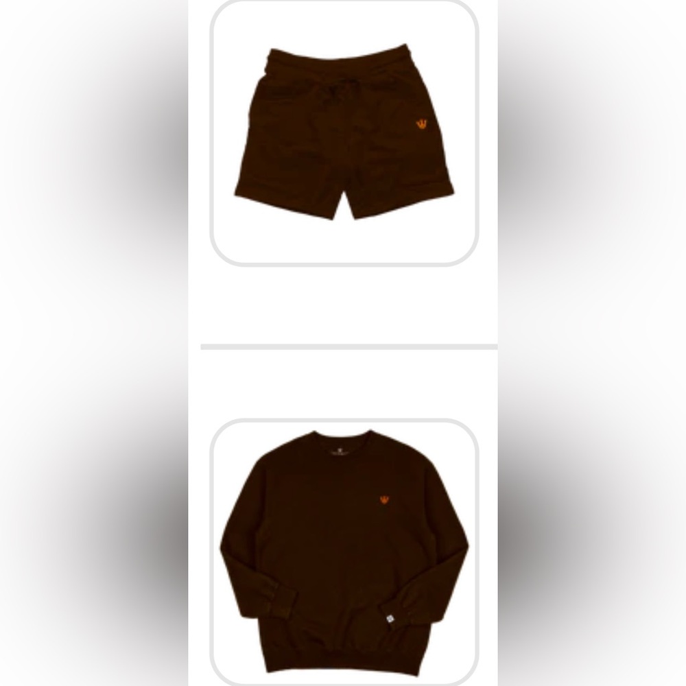 Cozy Crewneck & Shorts Set